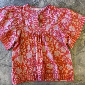 Marea short sleeve tunic, XS, pink